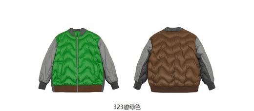 JNBY  22年冬款  男女童短裤撞色羽绒服  1MAC10520 商品图14
