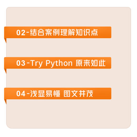 程序员的数学基础 Python实战 python编程基础数学基础理论进制转换计数法 图形绘制四则运算向量微积分统计学 商品图3