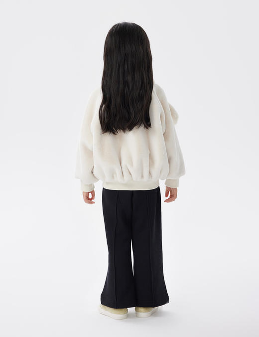 JNBY  22年冬款  亲肤柔软环保材质仿皮草外套  1MAA10330 商品图5