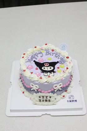 库洛米手绘蛋糕