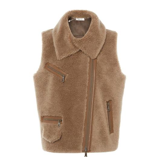 2楼米茜尔服饰-羊毛泰迪马甲 商品图0