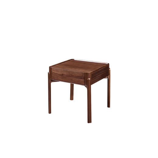 【现代风-CY241角几】现代风 /客厅/ FAS级北美黑胡桃木/实木角几 商品图1