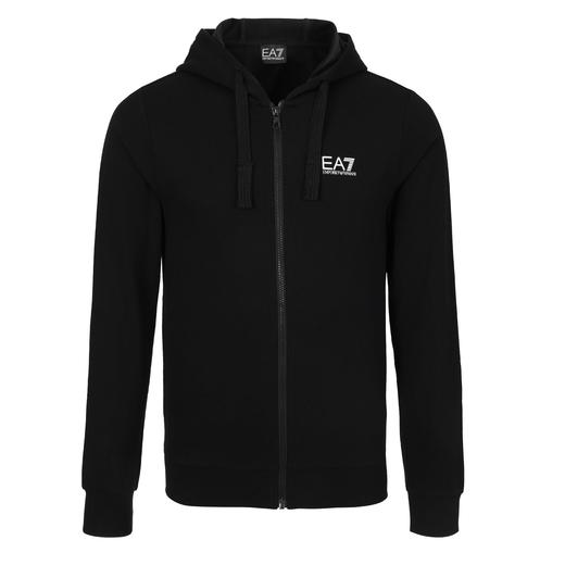 Armani EA7运动系列 男士拉链开合弹棉连帽卫衣外套 10907 商品图2