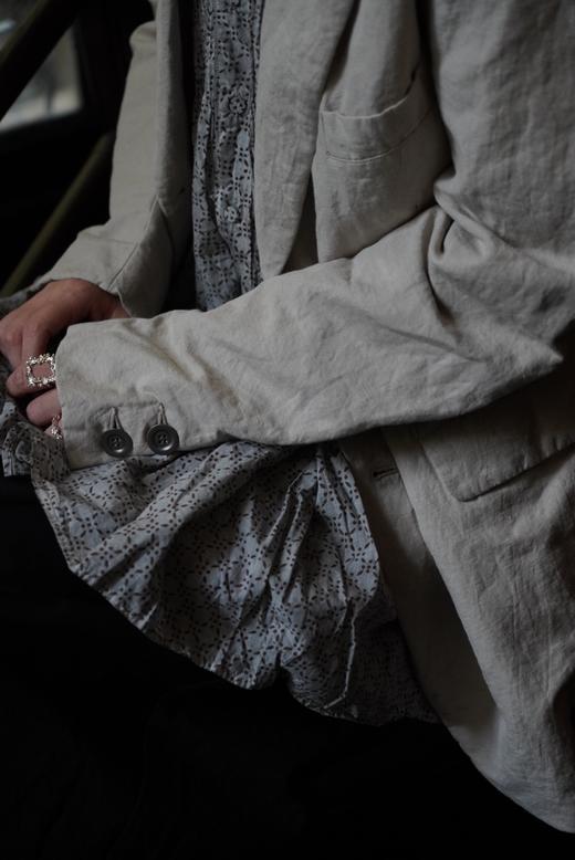 (4折) AU GARCONS 亚麻夹克外套 商品图1