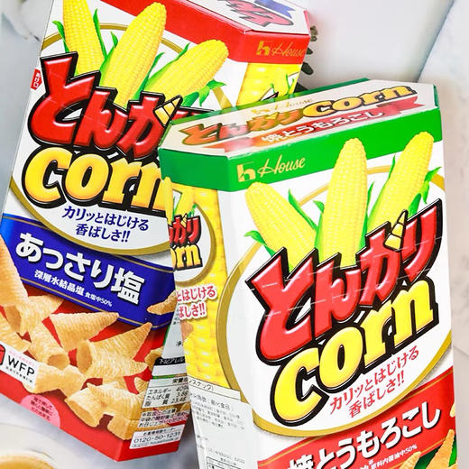 日本进口零食House好侍尖脆角烧烤咸淡味妙脆角休闲香脆膨化食品 商品图1