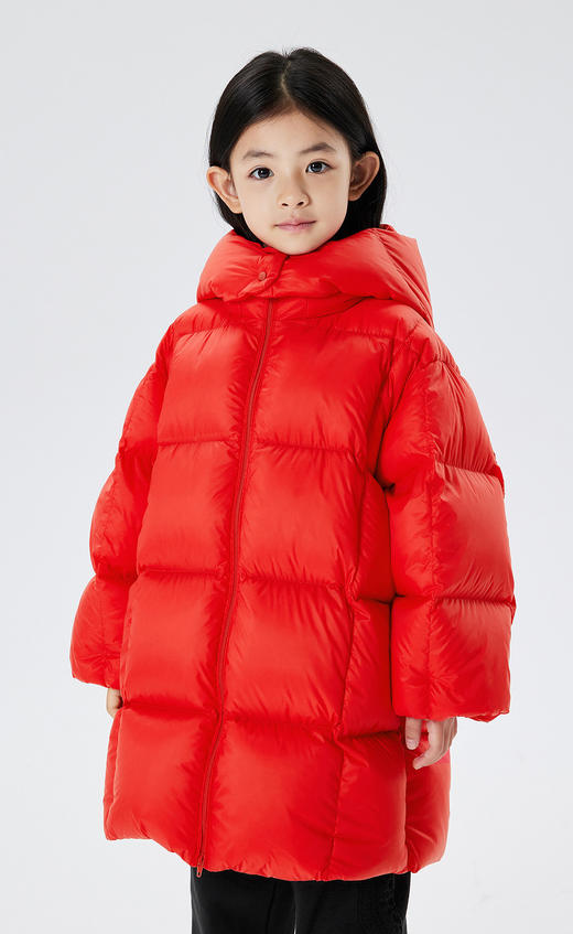 JNBY   22年冬款  长款H型羽绒服 1MAC10830 商品图9