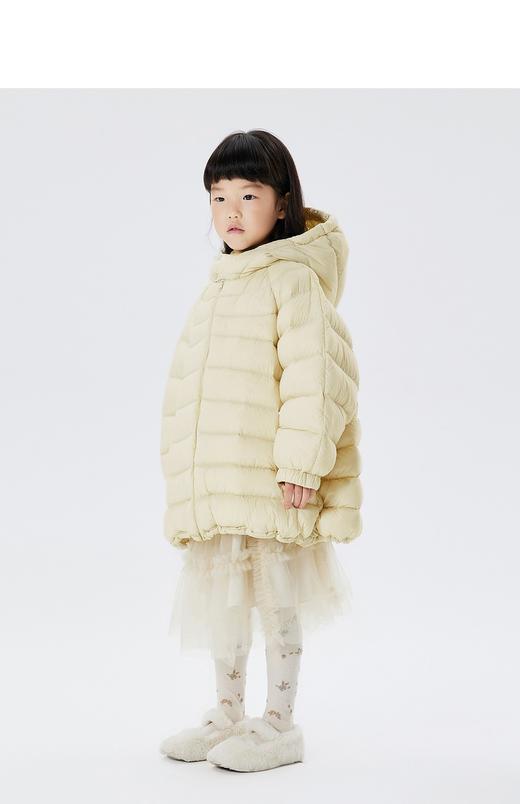 JNBY  22年冬款  宽松版中长款羽绒服  1MAC10580 商品图4