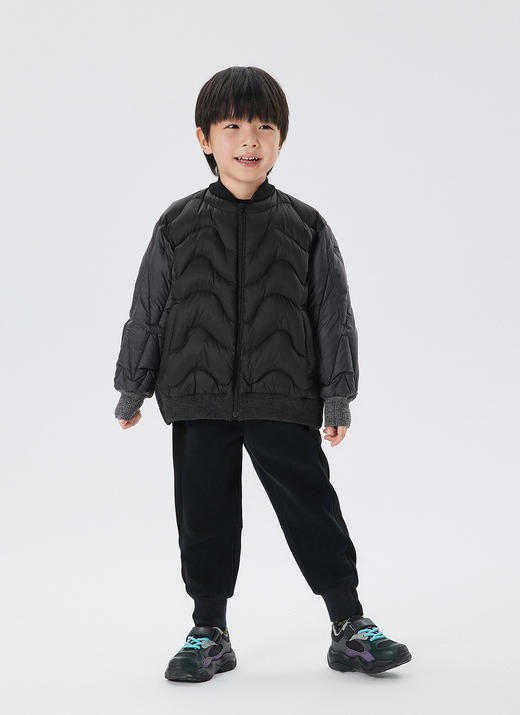 JNBY  22年冬款  男女童短裤撞色羽绒服  1MAC10520 商品图8