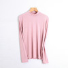 羊毛德绒半高领发热打底衫女士秋冬季春款磨毛蓄热打底修身长袖 商品缩略图9