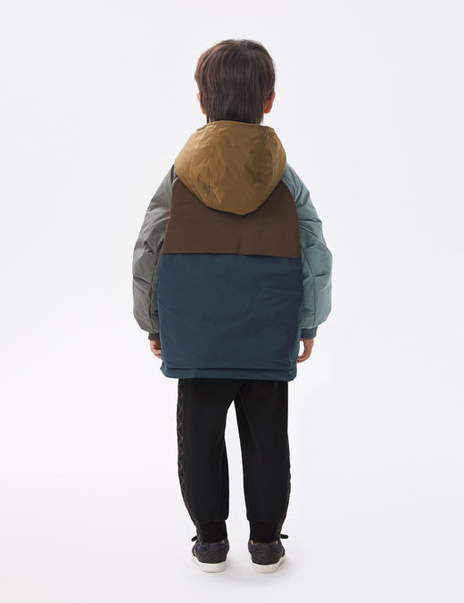 JNBY  22年  宝贝必备拼接色长裤羽绒服   1MAC10550 商品图6