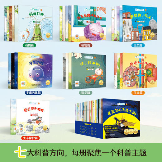 小小科学家 （全30册）3岁+7大科学方向 涵盖自然 天文 地理 人体 环保等多学科知识讲述大科学 商品图1
