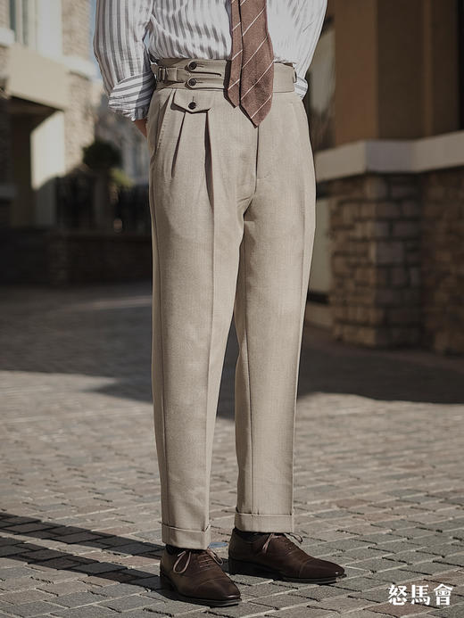 「12色可选」T.INGENIATOR Whipcord 马裤呢澳洲美丽诺羊毛意式工艺裤装 商品图1