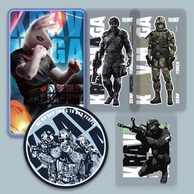 贴卡3M贴纸IKMF KRAV MAGA 装饰贴