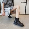 新品加绒牛皮百搭舒适矮靴936B25536 商品缩略图5