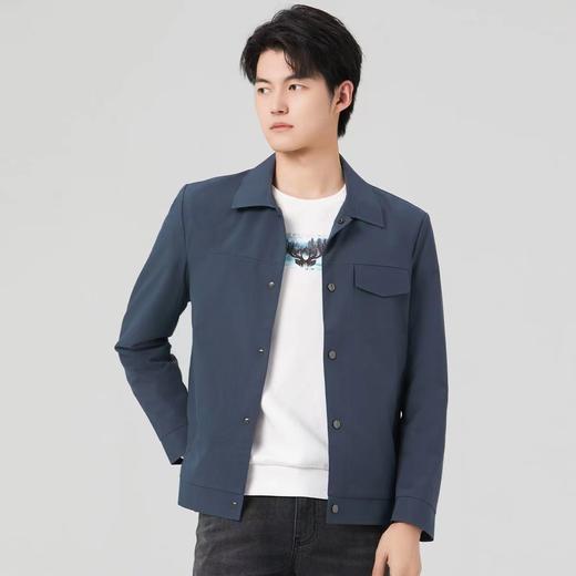 圣得西男士时尚干部款翻领休闲夹克春秋款中青年商务外套2252932057 商品图2