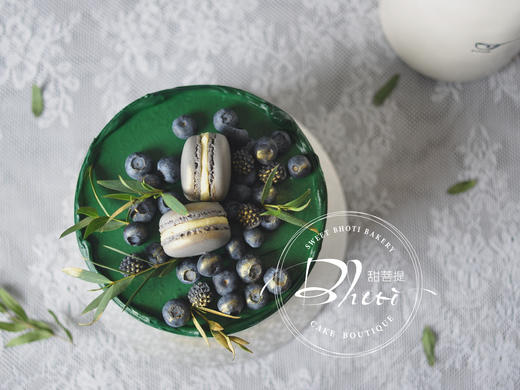 动物性淡奶油系列（彼岸主题）英国进口纯动物奶油生日蛋糕0080【加高款】 商品图4