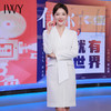 IWY/白色主持人连衣裙女长袖艺考礼服高级感教师面试正装西装裙职业装Q11112 商品缩略图1