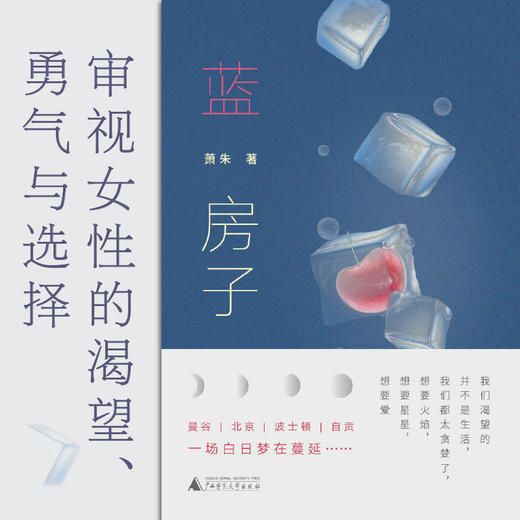 蓝房子  萧朱  广西师范大学出版社 商品图1