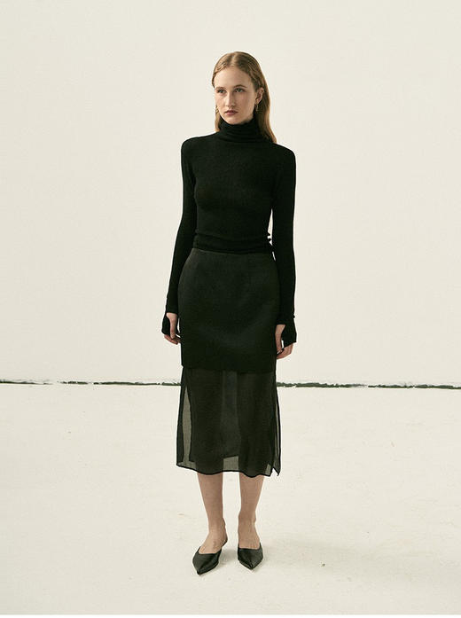 Viktoria Chan | AW22004 Josie stiff skirt [半身裙 粉 / 黑 / 白 ] 商品图2