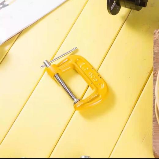 得力台虎钳G字夹 商品图3