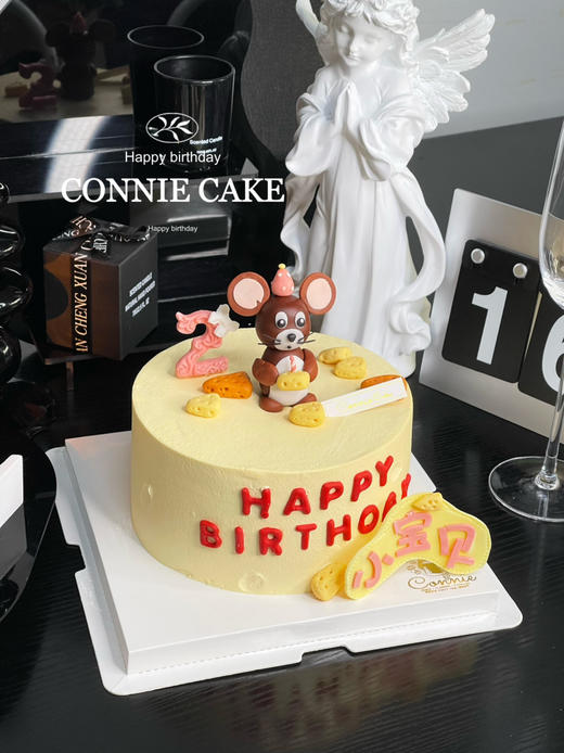 【1170】小老鼠翻糖蛋糕 商品图2