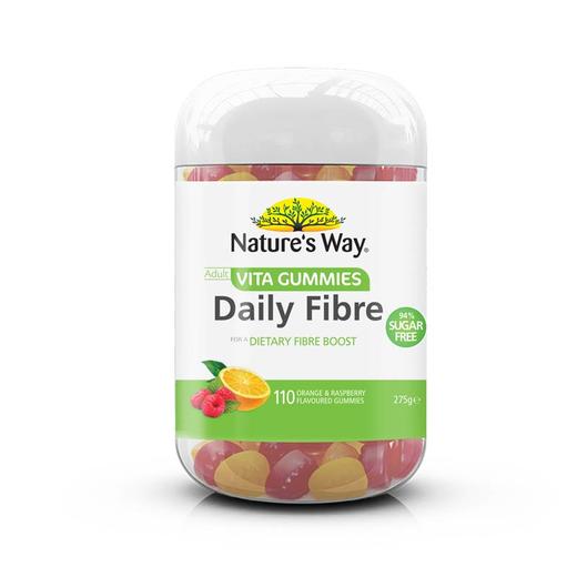 【跨境进口】Nature'sWay澳萃维膳食纤维素软糖代餐水溶性菊粉软糖110粒 | 报关后不支持退换货 介意慎拍 商品图0