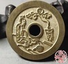 古法文创铸币 山鬼老君炼丹图 文房铜镇HYJ47 商品缩略图6