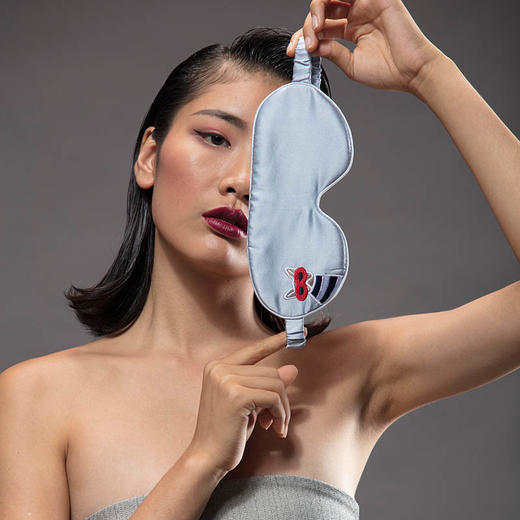 【清仓】浅柠真丝眼罩|出厂价甩！100%桑蚕丝，轻松助眠 商品图4