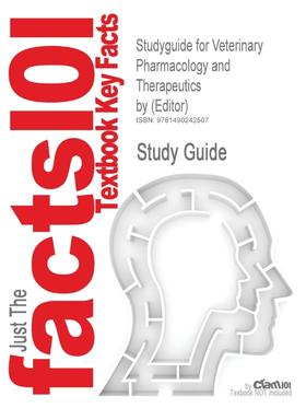 【预售 按需印刷】Studyguide for Veterinary Pharmacology and Therapeutics by (Editor)  ISBN 9780813820613