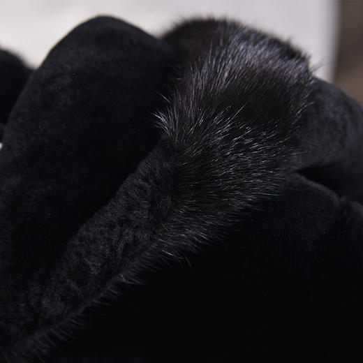 圣三利女装冬季长款皮毛外套SL184PY04 商品图3