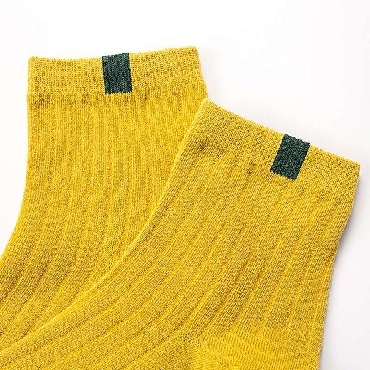 春秋双针韩系高档棉潮袜W136-穿上它，保暖与时尚兼得！ 商品图2