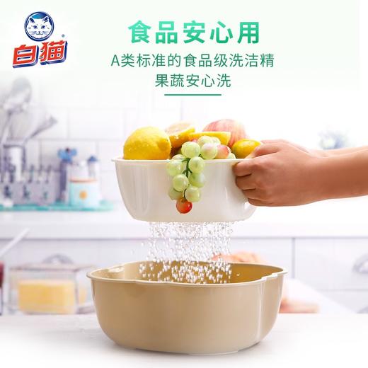 白猫绿茶薄荷洗洁精 1.02kg*10瓶/件 商品图1