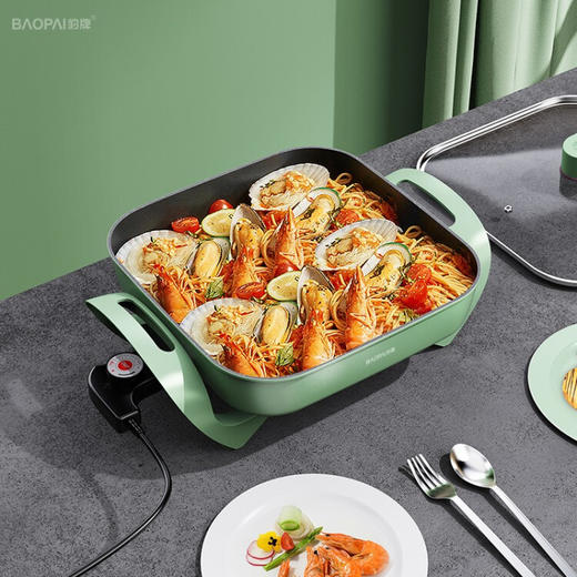 豹牌   多功能电火锅   4L 分离式温控旋钮调节  1500W 
 BP-WD332 商品图4