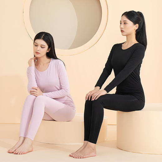 爱帝女优可丝小圆领柔肤黑科技内衣套 商品图5