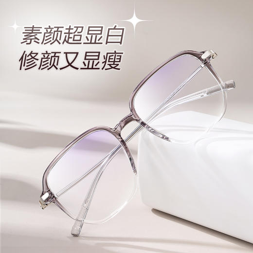 普莱斯0796 素颜ins风 TR+金属材质经典大框 四色可选 商品图3