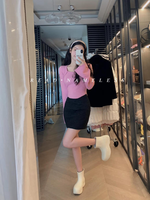 Read Nameless /白色小雨靴 超增高 商品图6