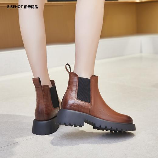 新品单层牛皮百搭时尚马丁靴992B25603 商品图2