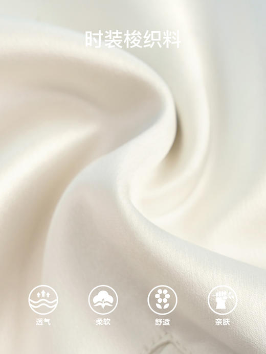 OLrain欧芮儿法式杏色短款外套女早秋2022新款美式宽松运动棒球服 商品图2