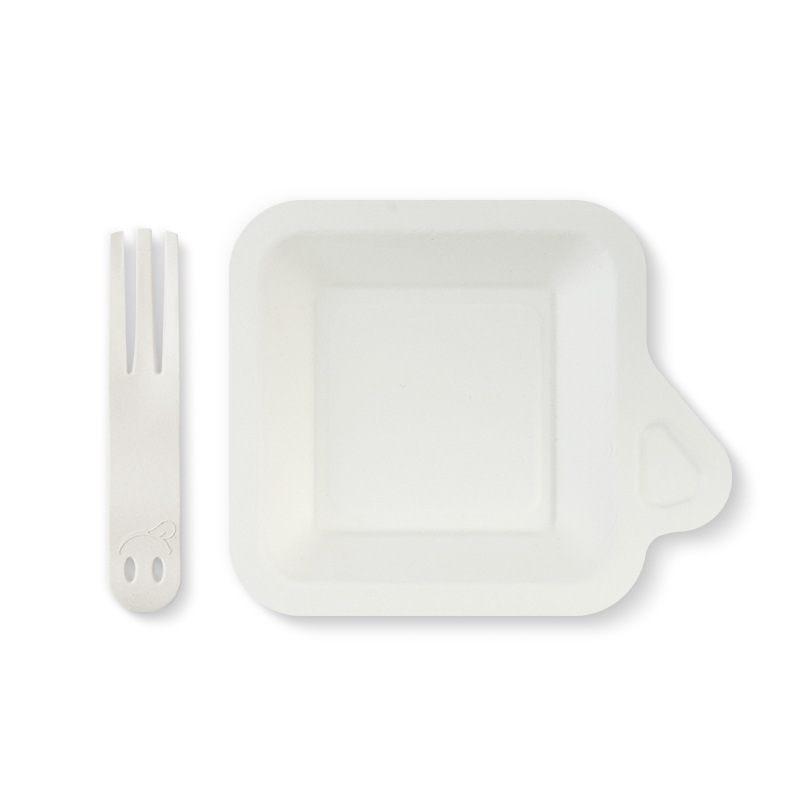 【生日蛋糕环保叉碟5个/份】（配件不单独出售）