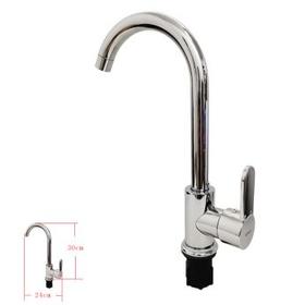 龙头/KF1-09/厨房混合/201镀铬/不配尖头管