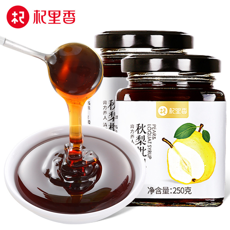 杞里香枇杷秋梨膏，天凉秋燥，家中常备秋梨膏，润肺不上火！