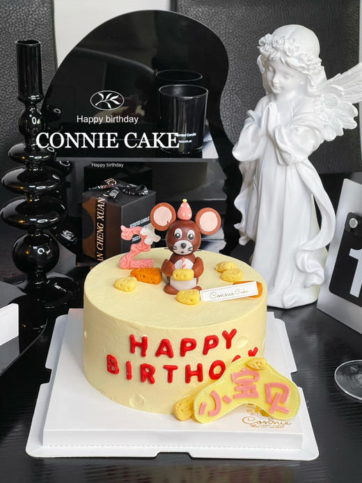 【1170】小老鼠翻糖蛋糕 商品图1