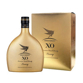 【有税版】银天使 豪享XO 白兰地 700ml【赠送：2005贝雅庄园红葡萄酒 750ml*1瓶、定制礼袋*1个】