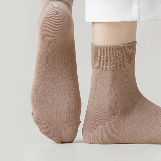 新款热卖！多拍多送【真正纯棉袜，抗起球！】男女纯棉袜，新疆长绒棉短袜船袜，舒适柔软透气耐穿！ 商品图6