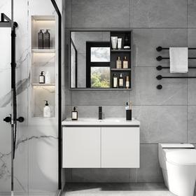 浴室柜/KYS08/怡然灰/白