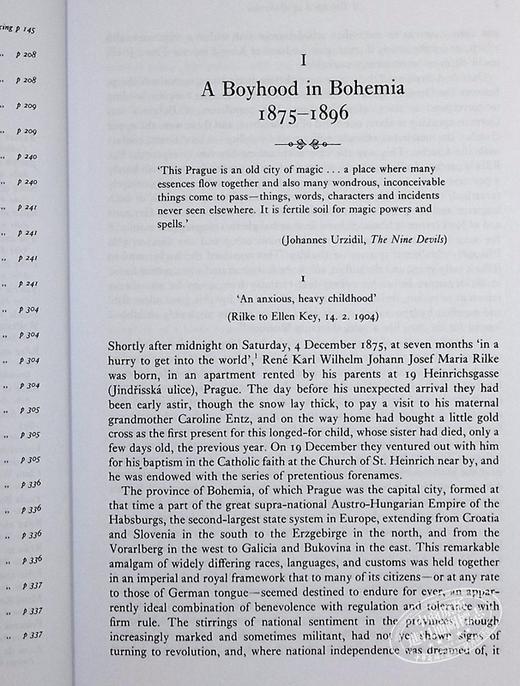 【中商原版】里尔克传 鸣响的杯子 豆瓣高分 英文原版 A Ringing Glass The Life of Rainer Maria Rilke Donald Prater 商品图5