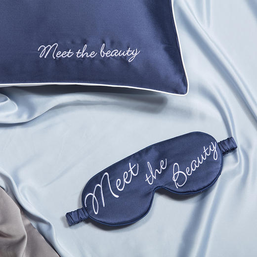 【清仓】浅柠真丝眼罩|出厂价甩！100%桑蚕丝，轻松助眠 商品图3