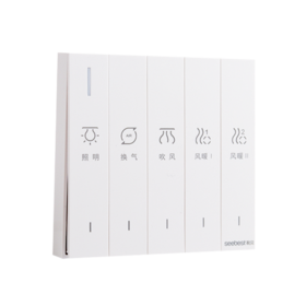 浴霸开关YBK-Q505  专用开关5键