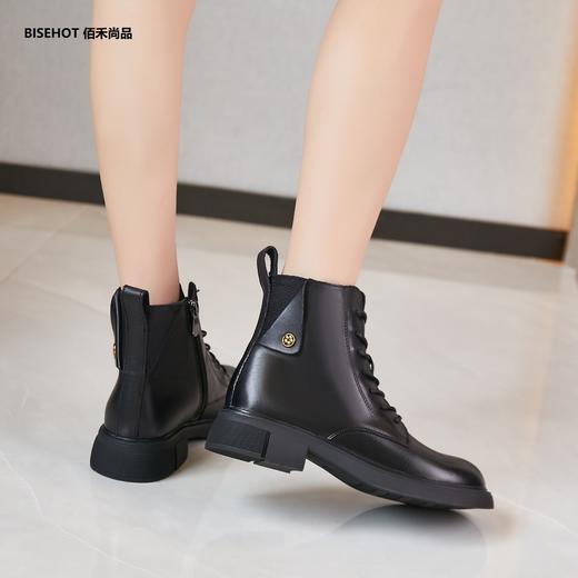 新品单层牛皮百搭时尚舒适马丁靴992B25602 商品图3