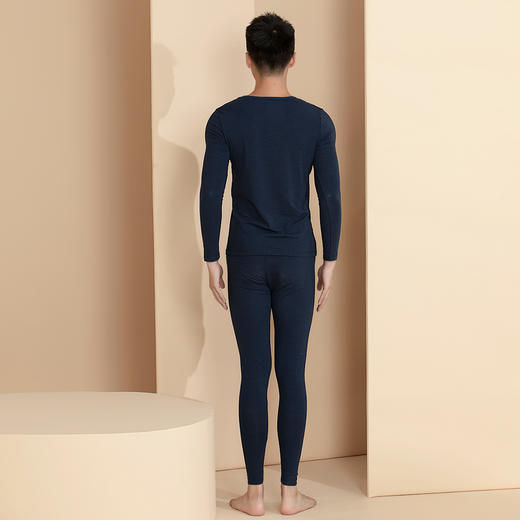 I'd爱帝男士抑菌优可丝黑技术蓄热保暖套装 商品图11